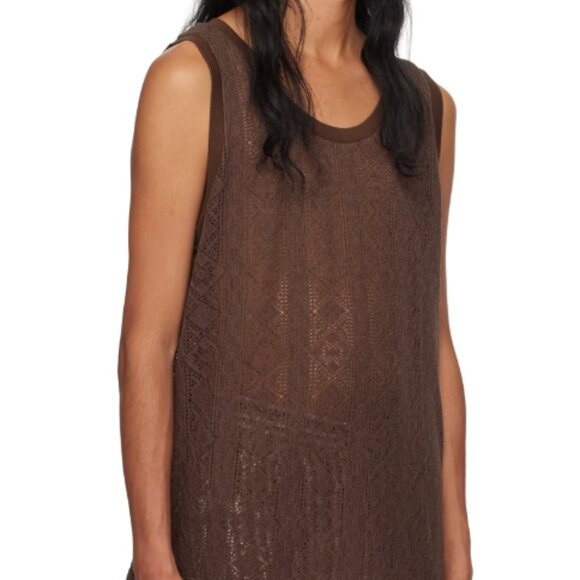 BNWT AW23 CMMN SWDN KNITTED TANK TOP L - Picture 10 of 11